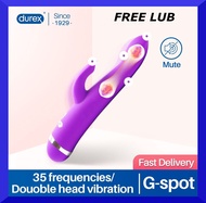 [Durex 23 Vibrator] Durex Rabbit Vibrator 23 for Women 5 Speed Dual Motor G Spot Vibrating Stimulator Vagina Dildo Vibrators Sex Toys for Adults