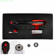 #NICEDAY-72 Tooth Ratchet Wrench Precise Gear Engagement Ergonomic Ratchet Handle