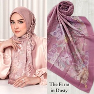 Hijab Buttonscarves The Farra Square Series Pin logo BS Lasercut titik3 Semi Origina