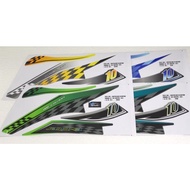 YAMAHA LC135 V2 COVER SET STICKER STRIPE (63) EXCITER BEN 10 EDITION 2015 VIETNAM