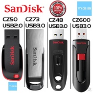 ☑♛❆SANDISK Cruzer Blade CZ50/CZ48/CZ600/CZ73 16GB/32GB/64GB/128GB Flash Drive/Pendrive. LIKE KINGSTO