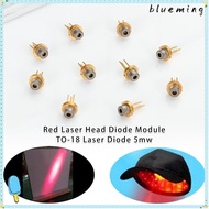 BLUEMING 1/2/5/10pcs Red Laser Head DIY Lab 5MW 5mw TO-18 Laser Diode