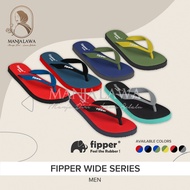 [ORIGINAL] Fipper Slipper Wide Series Unisex Men Comfort Casual Travel Getah Selipar Kasut Unisex