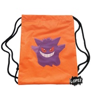 Pokemon Gengar Net Bag PokemonGo Gigantamax Gengar Backpack/ Mega Gengar Lopez Drawstring Bag/