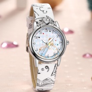 CQ73 Kids Quartz Watches for Girls Children Clock Princess Rhinestone Queen Sweet baby Cartoon
