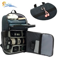Waterproof DSLR Camera Bag Backpack With Charging Earphone Hole Outdoor Photo Bag For Canon Nikon Laptop Tripod Veo Bag