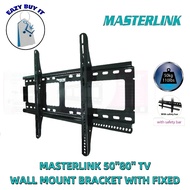 MASTERLINK 50''-80'' TV WALL MOUNT BRACKET WITH FIXED [5080FX980]