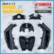☏ ✾ ❏ Yamaha Nmax V2 / Nmax V2.1 Genuine Inner Fairings Panel Footboard Rear Fender - Fragile Spare