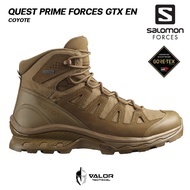 Salomon - Quest Prime Forces GTX EN [ Coyote ] รองเท้าเดินป่า บูท หุ้มข้อ ผู้ชาย วัสดุกันน้ำ น้ำหนัก