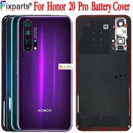 EBY-New For Huawei Honor 20 Pro Battery Cover Door Back Housing Rear Case For Honor 20 Battery Cover