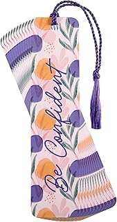 Dicksons Be Confident 1 Peter 5:7 6 Inch Cardstock Paper Tasseled Bookmark Placekeeper Set of 12