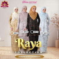 [DC HQ] Kurung Riau Delina 2.0 Material Dubai Silk Premium by Dhia Cotton
