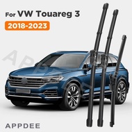 APPDEE Wiper For Volkswagen VW Touareg 3 2018-2023 2019 2020 Wiper Front & Rear Wiper Blades Windscr