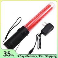 Traffic Wand 26cm Led Traffic Control Wand Safety Light Wand with 2Flashing Modes Air Marshaling Sig
