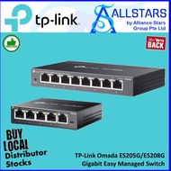 TPLINK/ TP-LINK ES205G /ES208G Omada 5port / 8port Gigabit Easy Managed Switch (Warranty 5years with