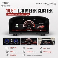Honda Civic FD1/FD2 Smart Lcd Digital Meter Cluster Set