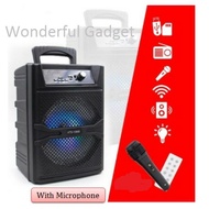 Super Bass Karaoke Wireless Bluetooth Speaker KTS-1090A/B/C/D (8 Inch),KTS-1061 (6.5inch) with Remot