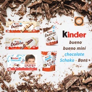 Ferrero Kinder Bueno 344gm/Kinder Bueno White 312gm/Schoko-Bons 320gm/Chocolate Mini 460gm/Kinder Chocolate 400gm