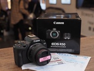 [ sold] Canon EOS R50 連 RF-S 18-45mm f4.5-6.3 IS STM 鏡頭套裝 香港行貨