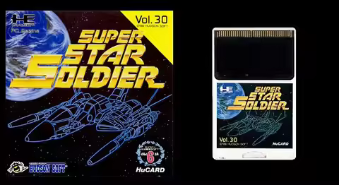 16bits PC Engine HU-CARD : SUPER STAR SOLDIER