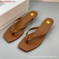 D&R_011 WOMEN'S GLASS HEEL FLIP-FLIP SANDALS WOMEN'S 5CM GLASS HEEL/