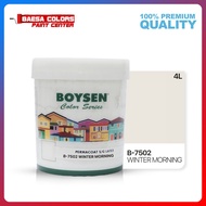 BOYSEN PERMACOAT LATEX PAINT COLOR SERIES WINTER MORNING (B-7502)