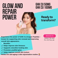JCS GLOW BEAUTY GHK CU PEP 50 AND 100