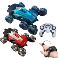6WD RC ,,360,,8-12 Kereta Stunt RC 6WD Semua Rupa Bumi, Kawalan Gestur Dengan Putaran 360, Kenderaan