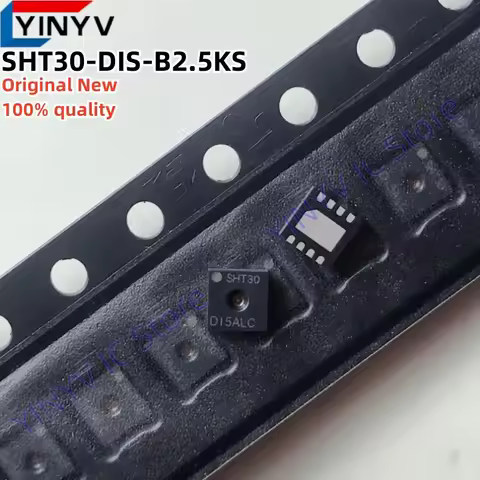 5-20Pcs SHT30-DIS-B2.5KS SHT30 DFN-8 SHT30-DIS-B10KS SHT30-DIS-B Humidity and Temperature Sensor Ori