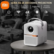P10 Global mini Android Projector 4K WIFI Bluetooth 64GB Android 10 Electric Focus 1080P Home Cinema