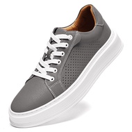 Hundred Sizes 45 Summer Fashion Sole Plate 47 Leather Thick Big Men's Punching Casual Shoes 46 Real 