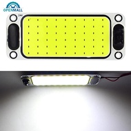 OPENMALL 12-24V 54LED Truck Car interior COB Light LED Lamp Super Bright Cold White For Boat Light Reading Bulb Vehicles 15cm x 6cm K7O2