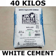 JK WHITE CEMENT ( 40 KILOS PER BAG ) THE PERFECT WHITE =========== JK WHITE PORTLAND CEMENT 40 KILOS