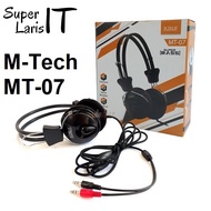 M-Tech MT-07 Headset + Mic (Computer)|Laptop|HP)