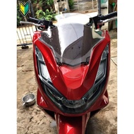 Visor PCX 160 (100% Thickness 3MM) - visor PCX 160 Clear Standard - windshield PCX 160 In Precision JAMI (Broken The Newest Delivery!!!)