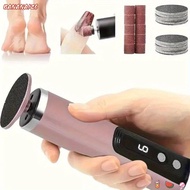 BANANA1Z6 Foot Callus Remover, Replacement Sandpaper Wireless Electric Foot Grinder, Portable Rechar