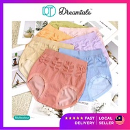 Dreamtale Seluar Dalam Wanita Women Panties 7Pcs Panties Set Colourful High Waist Panties Women Unde