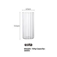 Japanese Straight Highball Long Drink Glass