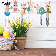 [Koolsoo] 12-piece Wind Chime Craft Kit, DIY Wind Chime Craft Kit, DIY Painting Kit, Wood Art And Cr