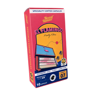 Roast Runner กาแฟแคปซูล El Flamingo Specialty Coffee Capsules (Nespresso Compatible) 1 กล่อง