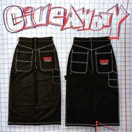 baggy jeans men y2k y2k jeans Cross-Border Embroidered Loose Fit Jeans - Y2K Retro Style