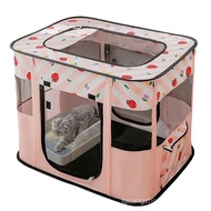Portable Pet Playpen,Cages Indoor Collapsible Crates Tent Kennel Playpen Dogs and Rabbit Travel Play