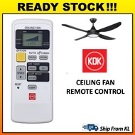 KDK CEILING FAN REMOTE CONTROL REPLACEMENT (FOR MODEL V56VK/K14Z9/F-M14F1)