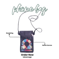 Tas Phone Bag Custom Tas Simple bahan kanvas