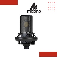 Maono AU-PM500 XLR Condenser Microphone with Large Diaphragm Professional Cardioid Studio Mic For Re