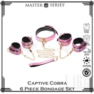 Master Series Captive Cobra 6 Piece Bondage Set