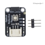 Reflective Photoelectric IR Sensor TCRT1000 1-25mm Adjustable Detection Dual Output 950nm 3.3V-5V