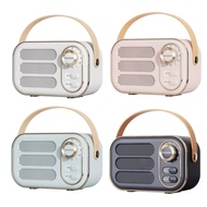 📺 DW01 DW13 DW21 DZ004 Portable Bluetooth Speaker Mini Retro TV Style Surround  Rechargeable Audio S