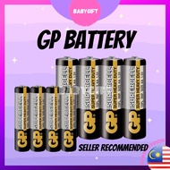 GP SUPERCELL BATTERY 1.5V SUPER HEAVY DUTY AA/AAA BATTERY / BATERI REMOTE CONTROL / ALARM / TOY  15P
