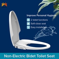 High Quality Bathroom Toilet Bidet Seat Cover With V/O/D Shape Pan (Water Closet)
